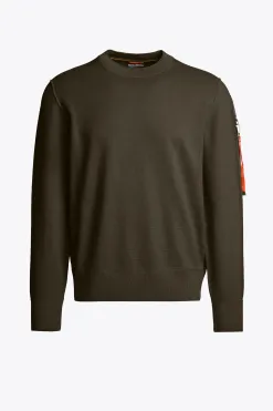 BASIC BRAW - PULL À COL RAS-DU-COU*Parajumpers Hot