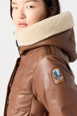 DEMI SPECIAL - MANTEAU EN CUIR*Parajumpers Best