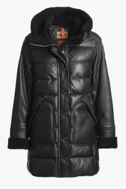 DEMI SPECIAL - MANTEAU EN CUIR*Parajumpers Clearance