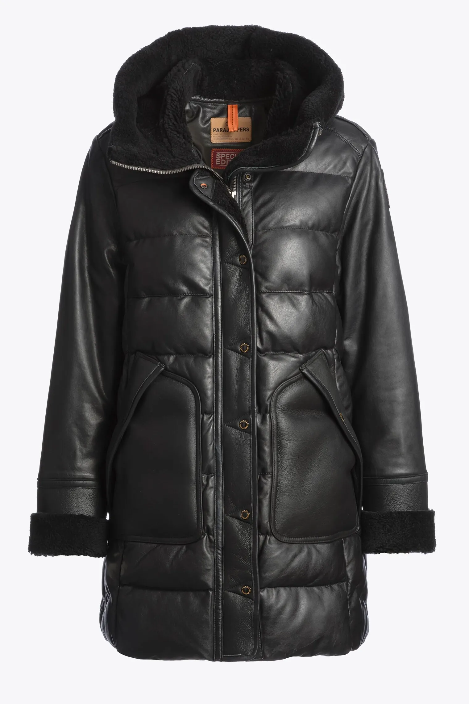 DEMI SPECIAL - MANTEAU EN CUIR*Parajumpers Clearance