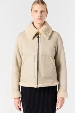 GIALEAN SPECIAL - VESTE EN MOUTON RETOURNÉ*Parajumpers Discount