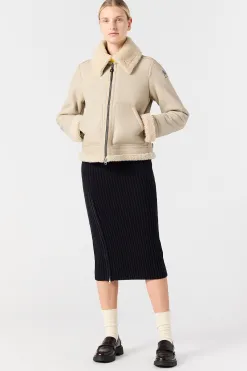 GIALEAN SPECIAL - VESTE EN MOUTON RETOURNÉ*Parajumpers Discount