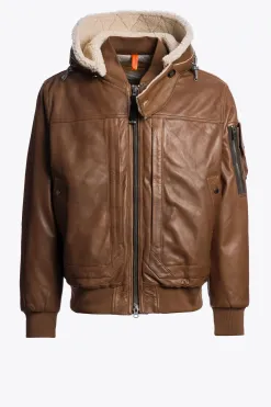 JULIUS SPECIAL - BLOUSON BOMBER EN CUIR*Parajumpers New