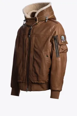 JULIUS SPECIAL - BLOUSON BOMBER EN CUIR*Parajumpers New