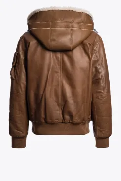 JULIUS SPECIAL - BLOUSON BOMBER EN CUIR*Parajumpers New
