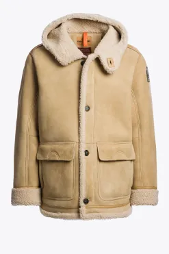 KIEFER SPECIAL - VESTE EN MOUTON RETOURNÉ*Parajumpers Outlet