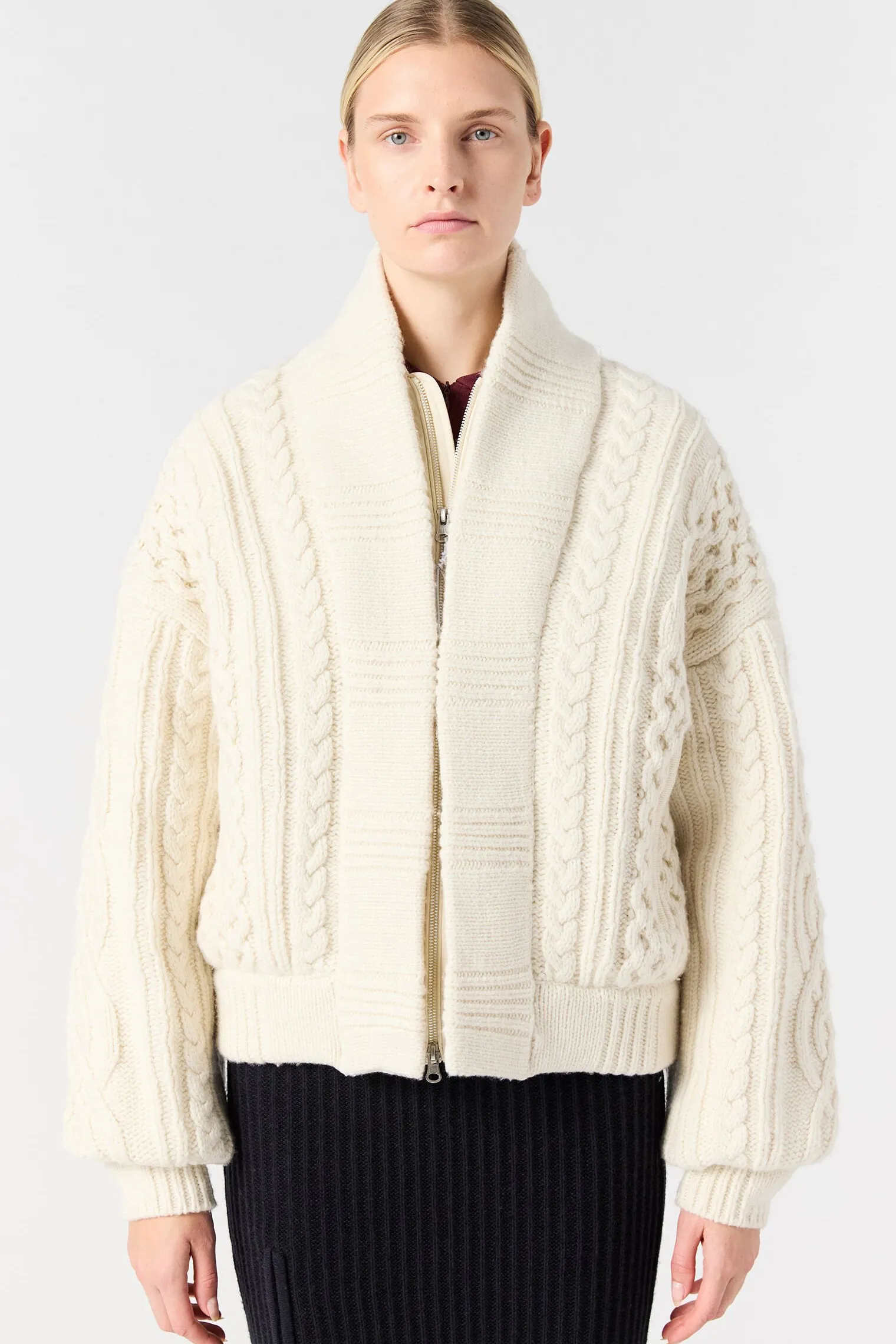 NEZUKO - CARDIGAN GLISSIÈRE INTÉGRALE*Parajumpers Clearance