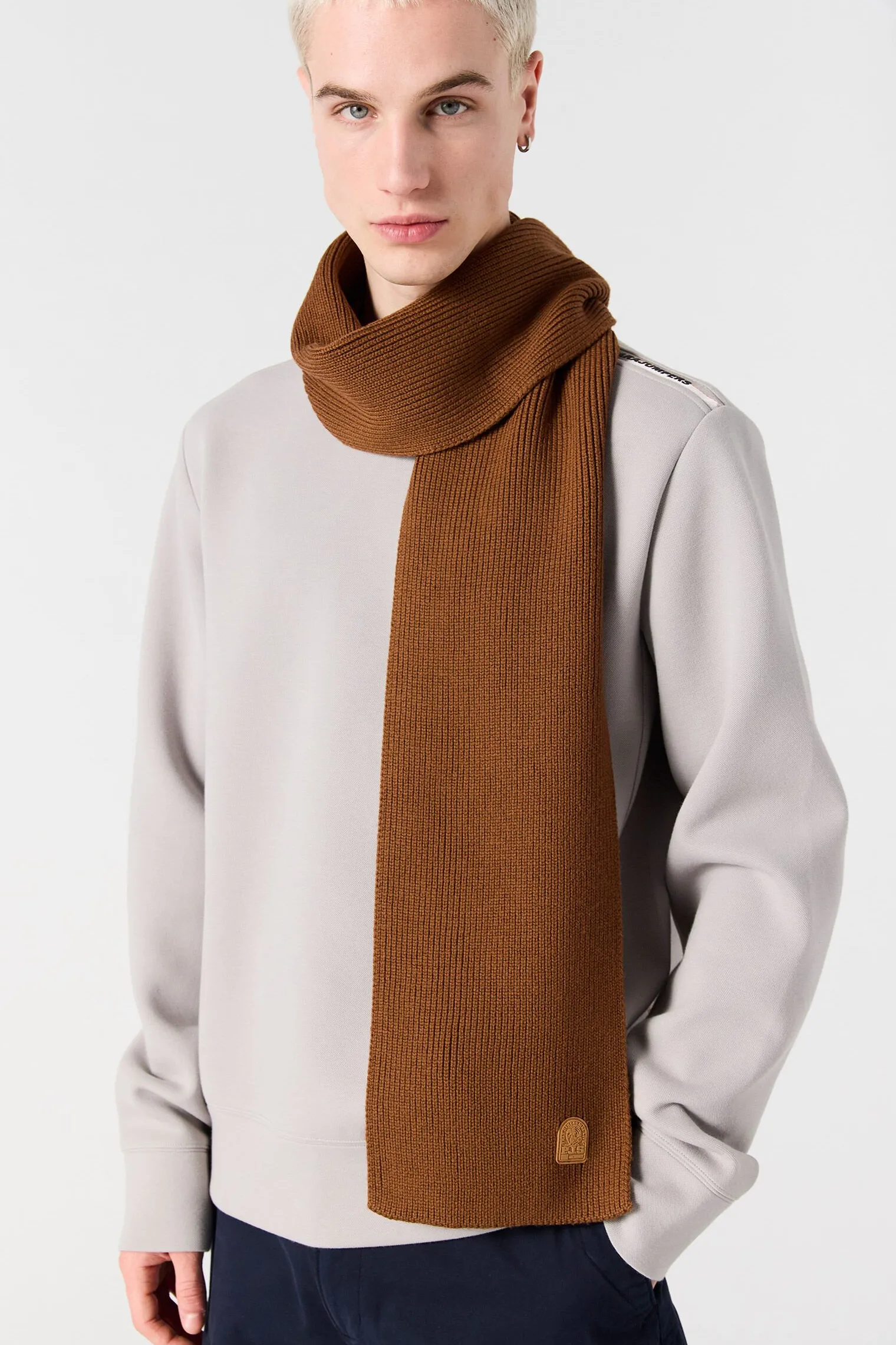 PLAIN - ÉCHARPE EN LAINE MÉRINOS*Parajumpers Online