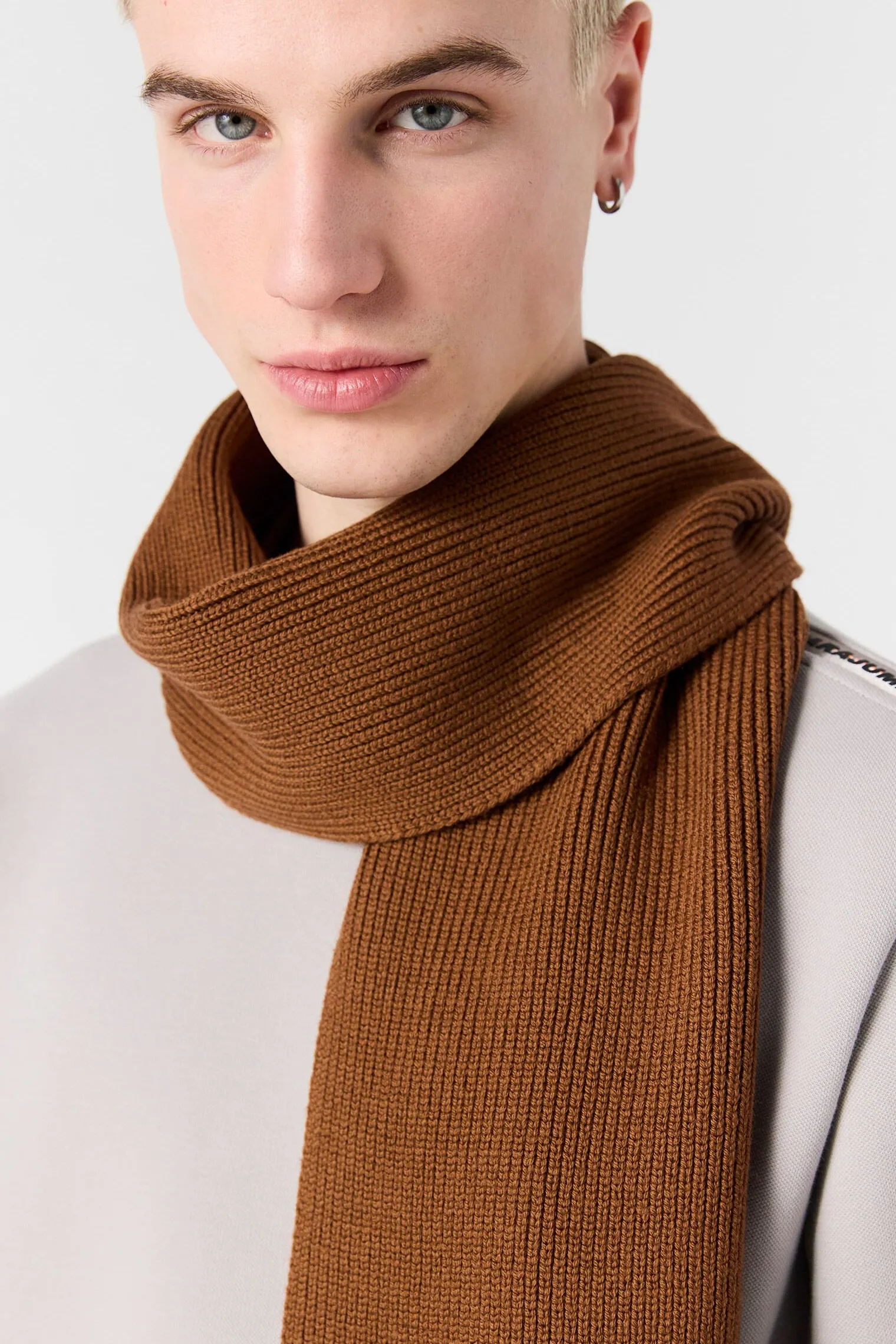 PLAIN - ÉCHARPE EN LAINE MÉRINOS*Parajumpers Online