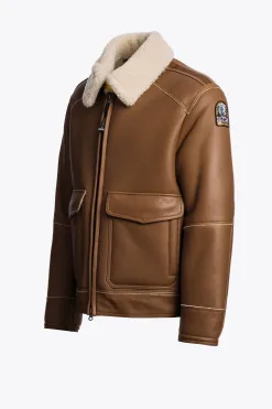 RODNEY SPECIAL - BLOUSON BOMBER EN CUIR*Parajumpers Online